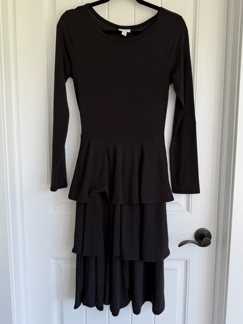 LuLaRoe Georgia, Size S, Solid Black